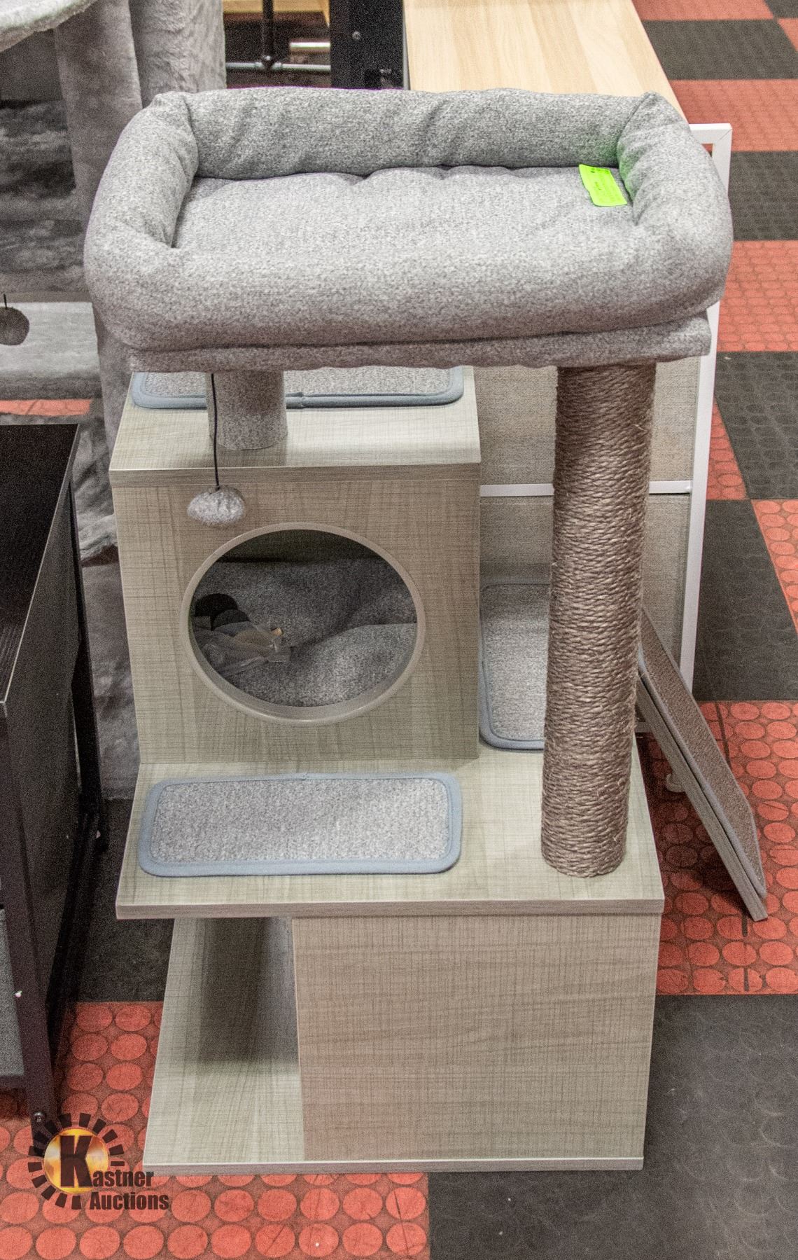 NEWLY ASSEMBLED AMAZON CAT TREE W CONDOS Newly assembled amazon cat tree w condos