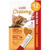 Image 1 : NEW 4 BAGS CATIT CREAMY CHICKEN AND LIVER 12 PACKS