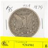 Image 1 : 1879 U.S SILVER MORGAN DOLLAR