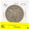 Image 1 : 1879 U.S SILVER MORGAN DOLLAR