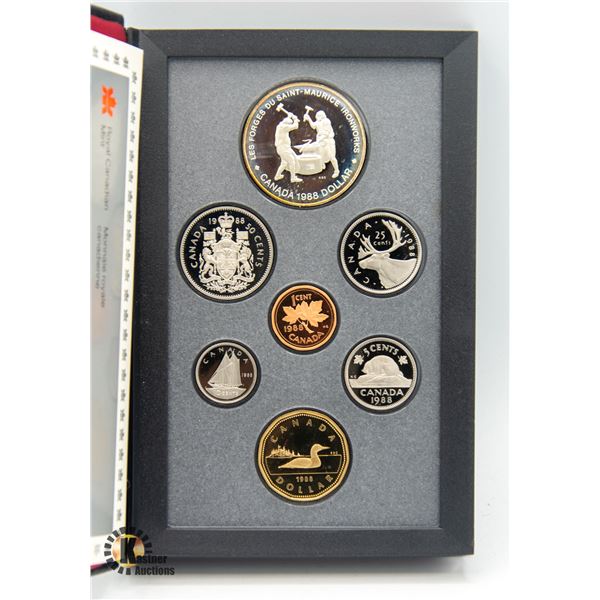 1988 PROOF SET SILVER DOLLAR