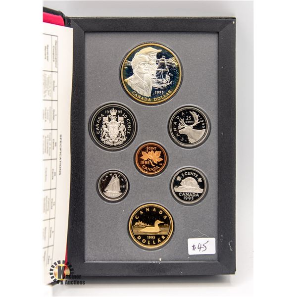 1995 PROOF SET SILVER DOLLAR