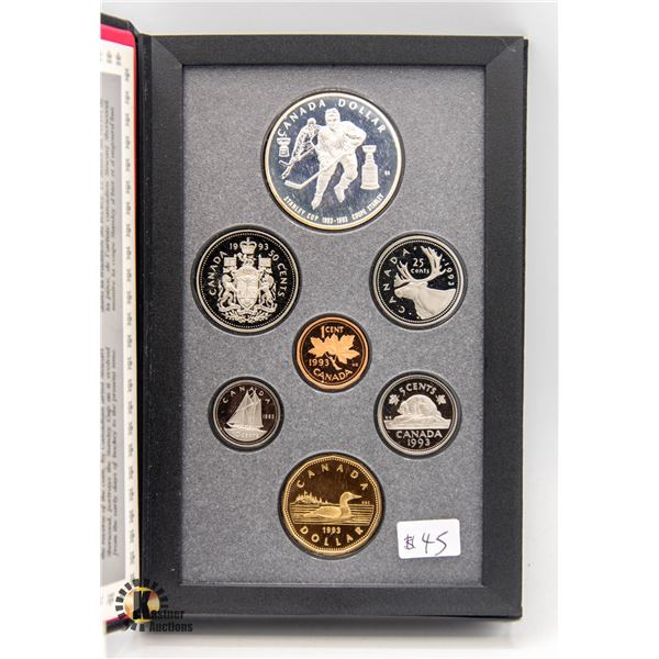 1993 PROOF SET SILVER DOLLAR