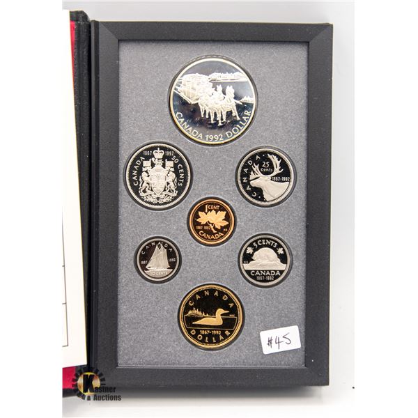 1992 PROOF SET SILVER DOLLAR