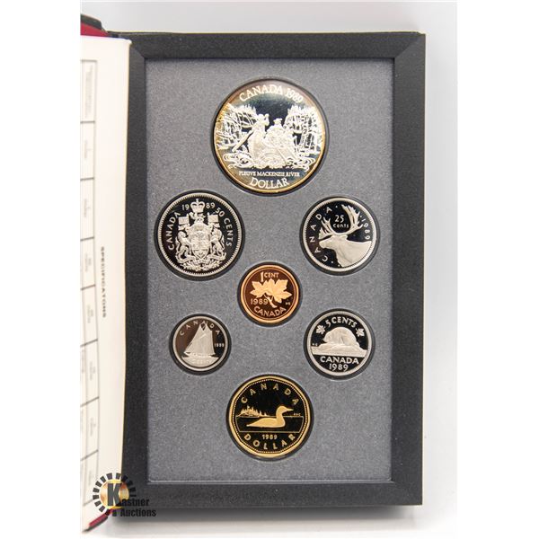 1989 PROOF SET SILVER DOLLAR