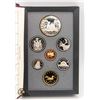 Image 1 : 1989 PROOF SET SILVER DOLLAR