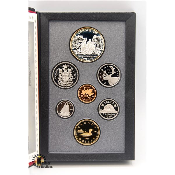 1989 PROOF SET SILVER DOLLAR