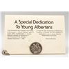 Image 1 : ALBERTA 75 YEARS DEDICATION COIN