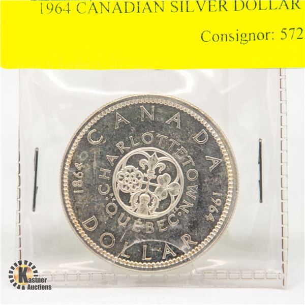 1964 CANADIAN SILVER DOLLAR