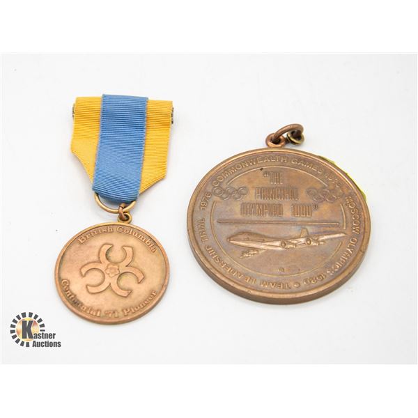 COMMONWEALTH GAMES MEDALS