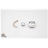 Image 1 : 3 NEW .925 STERLING SILVER PENDANTS IN GIFT BOX