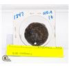 Image 2 : 1847 USA LARGE 1 CENT