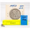 Image 1 : 1945 S USA 50 CENT SILVER COIN