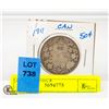 Image 1 : 1911 SILVER CANADIAN 50 CENTS