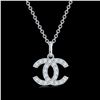 Image 1 : CHANEL STYLE 925 STERLING SILVER NECKLACE