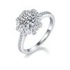 Image 1 : 1CT GRA CERTIFIED MOISSANITE 925 STERLING SILVER