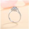 Image 6 : 1CT GRA CERTIFIED MOISSANITE 925 STERLING SILVER