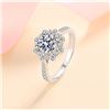 Image 7 : 1CT GRA CERTIFIED MOISSANITE 925 STERLING SILVER
