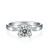 Image 2 : 1CT GRA CERTIFIED MOISSANITE 925 STERLING SILVER