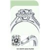 Image 5 : 2 CT GRA CERTIFIED MOISSANITE 925 SILVER SZ 7
