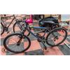HUFFY 24" 18 SPEED FRONT SUSPENSION BIKE