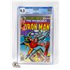 Image 1 : MARVEL IRON MAN #118 CGC COMIC, 1ST JIM RHODES