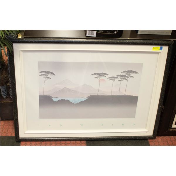 FRAMED ART 43" X 31"