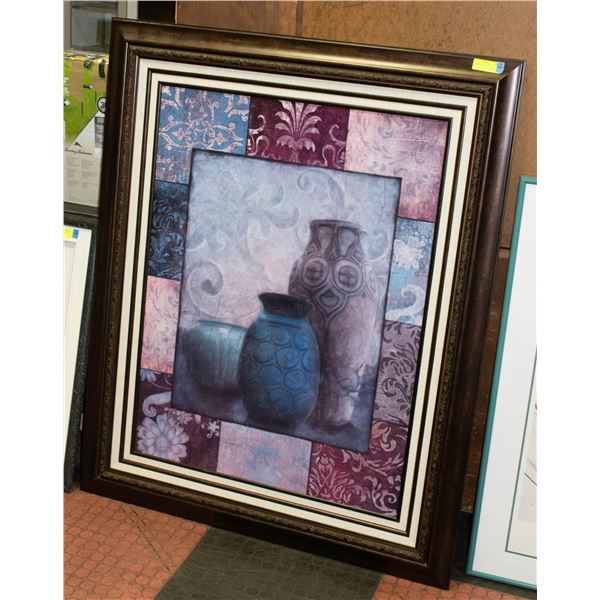 FRAMED ART 42" X 53"