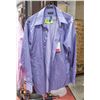 Image 1 : MENS SIZE 32/33 MEDIUM PURPLE DRESS SHIRT