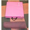 Image 1 : PINK 6 FT EXERCISE MAT & LOLE YOGA MAT