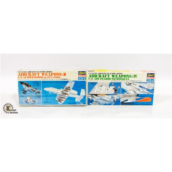 NEW (2) HASEGAWA AIRCRAFT