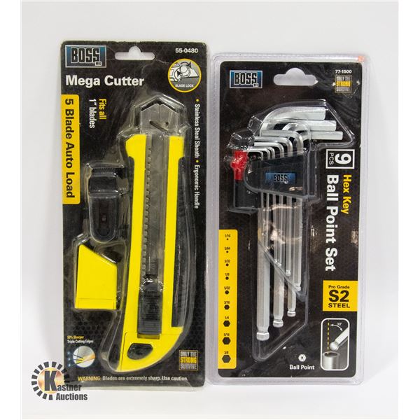 NEW 2 BOSS MFG TOOL ITEMS