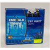 Image 1 : BOX OF EMERALD C9/7 WATT LIGHTS - BLUE