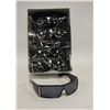 Image 1 : 12 PAIRS OF BLACK ITALIAN SUNGLASSES