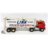 Image 1 : VINTAGE ERTL HAULER SEMI-TRUCK - 21 INCHES LONG