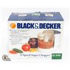 Image 1 : BLACK AND DECKER 2-SPEED SUPER CHOPPER