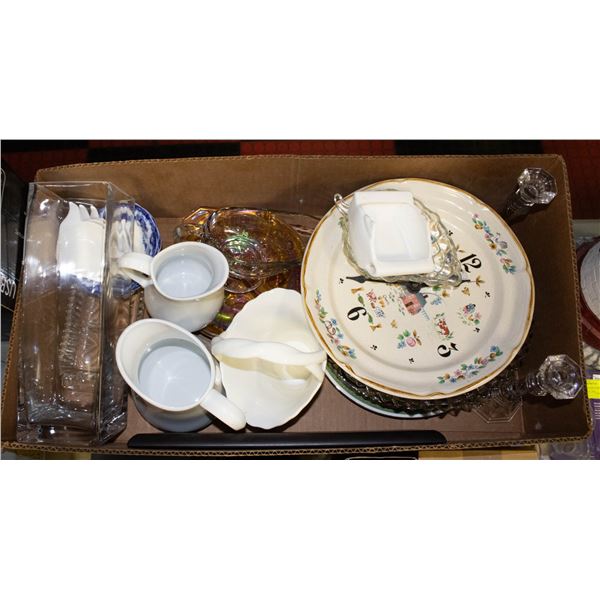 FLAT OF ESTATE PLATEWARE