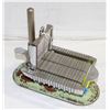 ANTIQUE METAL BUTTER PAT SLICER