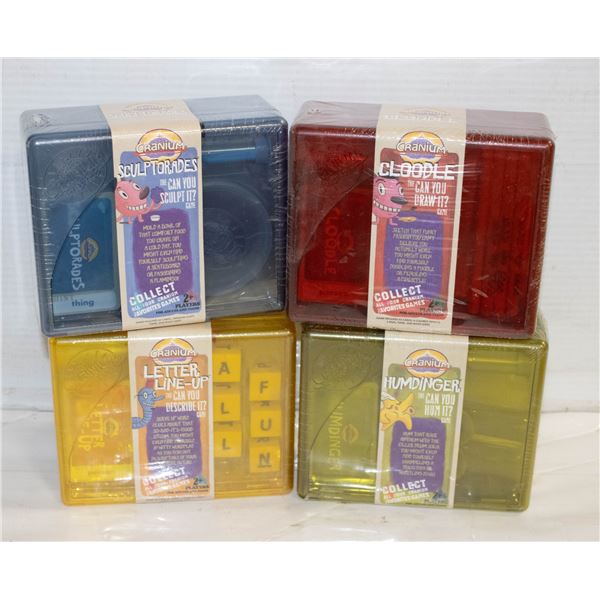 FLAT OF CRANIUM SEALED GAMES