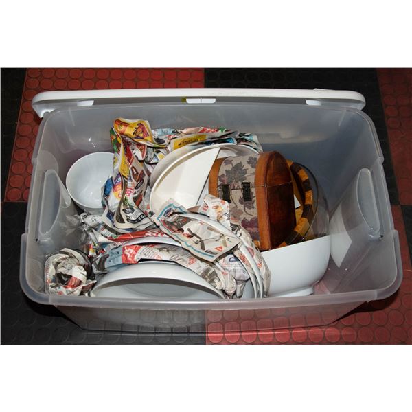 TOTE OF SERVING WARE