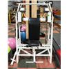 Image 1 : WHITE COMMERCIAL LAT PULLOVER MACHINE