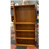 Image 1 : OAK TONE BOOKSHELF H-71.25" W-14" L-35.25"