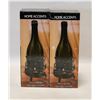 Image 1 : 2 HOME ACCENTS PATIO WINE BOTTLE TEA-LIGHT