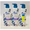 Image 1 : 3 BOTTLES OF HEAD & SHOULDERS SHAMPOO