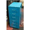 Image 1 : VINTAGE METAL 6 DRAWER CABINET ON