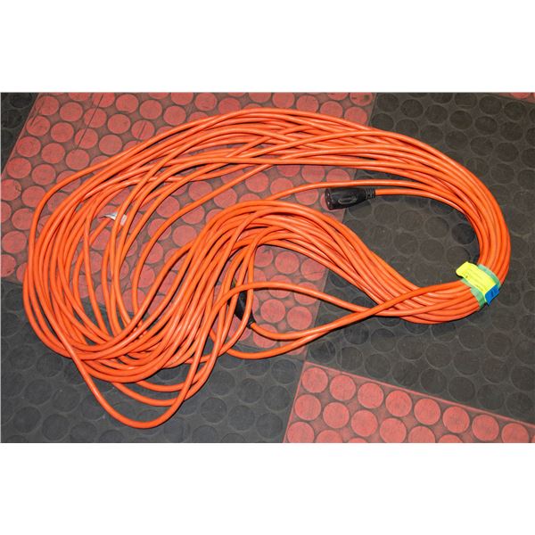 100 FT EXTENSION CORD ORANGE