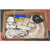 Image 1 : FLAT OF MISC EXTENTION CORDS AND PLUG INS ETC