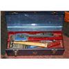 Image 1 : METAL TOOL BOX WITH TOOLS