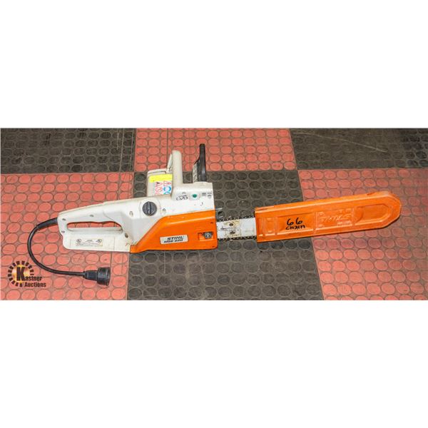 STIHL ELECTRIC CHAINSAW