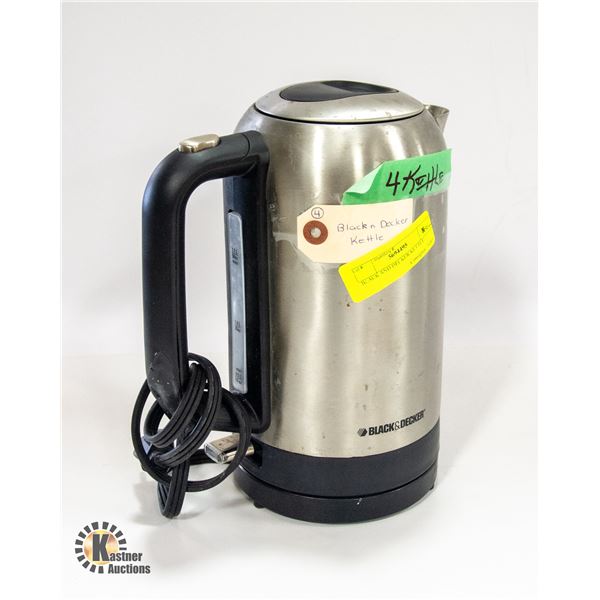BLACK AND DECKER KETTLE